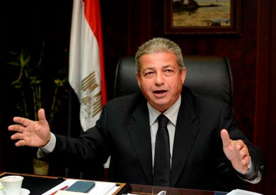 خالد عبد العزيز وزير الشباب والرياضة